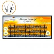 Ресницы пучки "Ласточкин хвост / Лучик" NESURABEAUTY