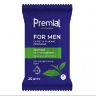 Салфетки влажные для интимной гигиены 20 Premial