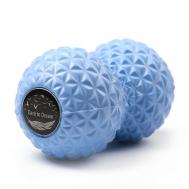 Массажный двойной рифленый мяч МФР для всего тела DARE TO DREAM