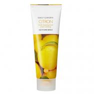 Очищающая пенка с цитроном Daily Garden Citron Fresh cleansing foam from Goheung 120 HOLIKA HOLIKA