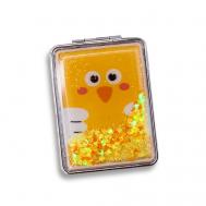 Зеркало складное "Animal owl yellow" с увеличением iLikeGift