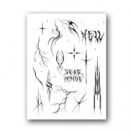 Переводная тату 10*15см (для взрослых и детей) TATTS