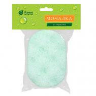 Мочалка из поролона c массажным слоем, овальная Банные Штучки