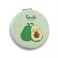 Зеркало складное "Smile avocado two" с увеличением iLikeGift