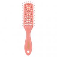 Щетка  для сушки волос с гибкими нейлоновыми зубьями Clarette