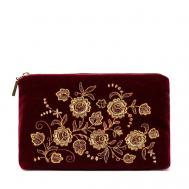 Косметичка бархатная Мод 425-1 Рис 2029 ТОРЖОКСКИЕ ЗОЛОТОШВЕИ