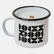 Ароматическая свеча с деревянным фитилем - Кедровое молоко 170 #BVB_HOME