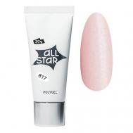 Полигель моделирующий для наращивания ногтей ALL STAR PROFESSIONAL