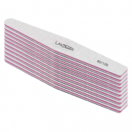 Пилка для ногтей ромб 100/180, 10 шт GET THE REASON LAKBERRY