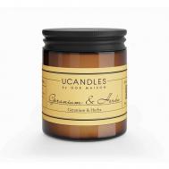 Свеча Geranium & Herbs Botanique VASO 200 UCANDLES