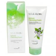 ILOJE Flobu Natural Foam Cleansing Очищающая и увлажняющая пенка для лица 185 Konad