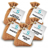 Ароматическое саше - кокос и шоколад, баблгам, вишневый мусс, лаванда SHERMADINI HOUSE