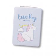 Зеркало складное "Unicorn lucky blue" с увеличением iLikeGift