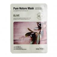 Маска для лица тканевая с экстрактом оливы 25 ANSKIN