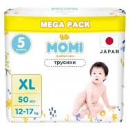 Подгузники-трусики "Comfort Care" размер XL 12-17 кг mega упаковка Momi