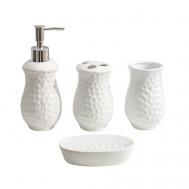 Набор аксессуаров для ванной комнаты «Рельеф» Доляна