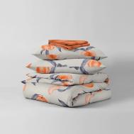 Комплект постельного белья Сочный персик 2-спальный ЕВРО 70х70 Ночь нежна