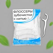 Зубная нить с зубочисткой, флоссеры, зубочистки с нитью ЧИСТЫЙ ЗУБ