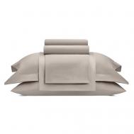 Постельное белье Vip из Однотонного Сатина 1.5 Сп. 160x220 Бежевый Arya home collection