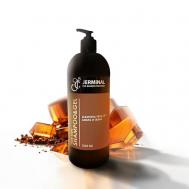 Парфюмированный Шампунь и Гель 2в1 для душа и тела Амбра и Табак 1000 JERMINAL cosmetics