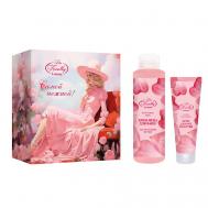 Подарочный набор WN-2401 Крем-пена для ванн Магический бутон Крем для рук и ногтей LISS KROULLY