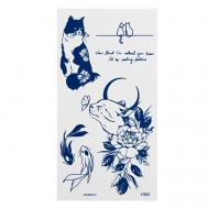 Тату реалистичная долговременная для тела INK TATOO IRISK