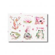 Стикеры 'лягушки' ОПРОКИНУТЫЙ ЛЕС