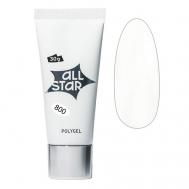 Полигель моделирующий для наращивания ногтей ALL STAR PROFESSIONAL