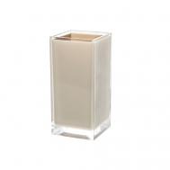 Стакан для зубных щеток Глянцевый тауп Fresh Code