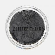 Глиттер Гель Блёстки для глаз, лица и тела "Черные Сердца " Glitter Things