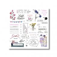 Стикеры прозрачные 'солнышко' ОПРОКИНУТЫЙ ЛЕС