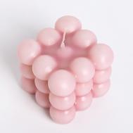 Свеча фигурная ароматическая "Бабл куб" 127 БОГАТСТВО АРОМАТА