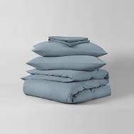 Комплект постельного белья Деним ЕВРО 70х70 Urban Family