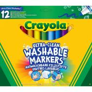 Смываемые фломастеры с широким пером Ultra Clean Broad Line Markers Crayola