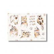 Стикеры 'котики' ОПРОКИНУТЫЙ ЛЕС