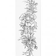 Переводная Временная Татуировка Цветы PRINT FACTORY