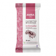 Салфетки влажные для интимной гигиены женские 15 Amra