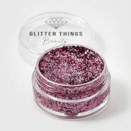 Глиттер Гель Блёстки для глаз, лица и тела "Розовая Вода" Glitter Things