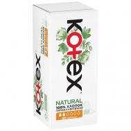 NATURAL Ежедневные Прокладки Нормал Органик KOTEX