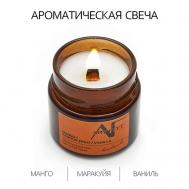 Свеча ароматичекая  аромат манго/маракуйя/ваниль 100 ART FEEL