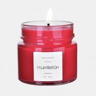 Ароматическая свеча в банке интерьерная для дома Глинтвейн 100 SMELLHOME