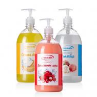 Набор жидкое мыло для рук и тела Тропическое личи, Пломбир, Сочная дыня 3000 РЕЗУЛЬТАТ.ПРО