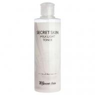 Восстанавливающий молочный тонер для лица MILK LIGHT 250 Secret Skin
