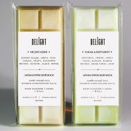 DELÍGHT Набор восков ароматических для аромалампы аромакубики мелтсы "Табак бергамот и Медитация" 50 DeLIGHT