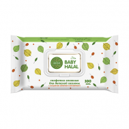 Салфетки влажные для детской гигиены c экстрактом облепихи и витамином Е SAFIRA