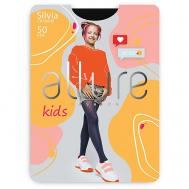 Колготки детские "Полоска" 50 ден черный Allure