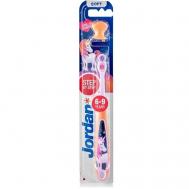 Детская зубная щетка Jordan Step by Step от 6 до 9 лет, мягкая Jordan