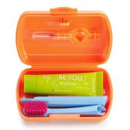 Дорожный набор BE YOU оранжевый бокс Curaprox