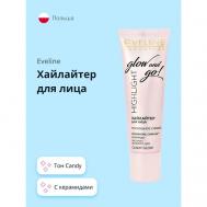 Хайлайтер для лица GLOW AND GO EVELINE