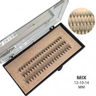 Накладные ресницы МИКС 10-12-14 LYC